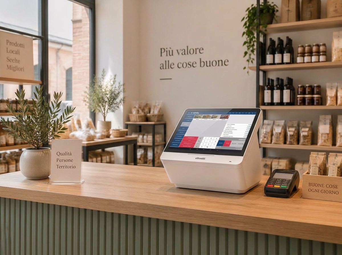 Registratore di cassa telematico al banco vendita